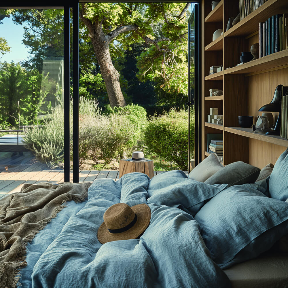 Architecte d'intérieur à Arcachon - Chambre / extérieur